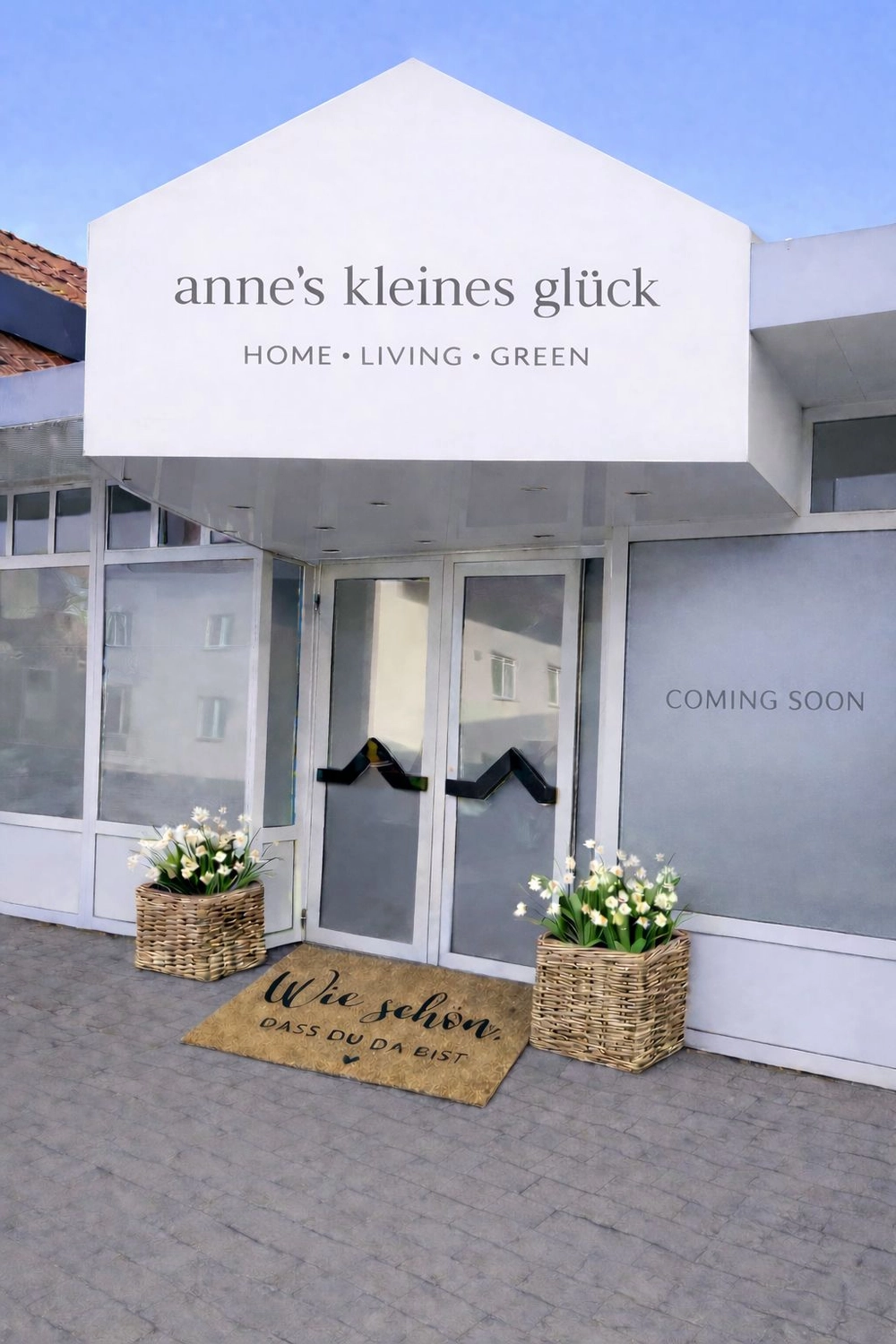 Annes kleines Glück – Einzelhandel im Kleingewerbe – Ladentür